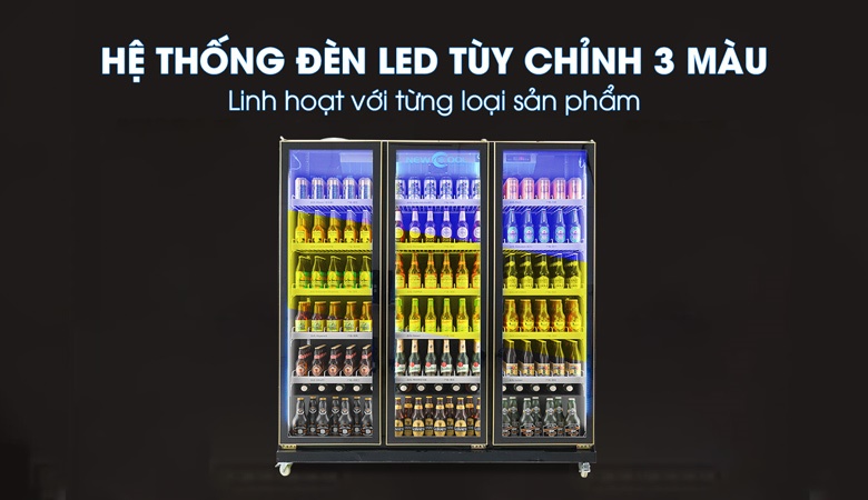 Đèn LED tùy chỉnh 3 màu sắc linh hoạt