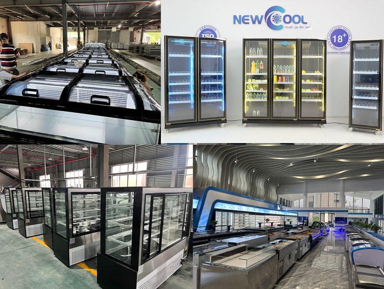Tổng kho tủ mát NEWCOOL chính hãng