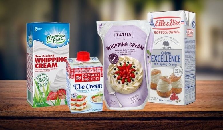 Top 10 loại whipping cream ngon nhất mùa hè này