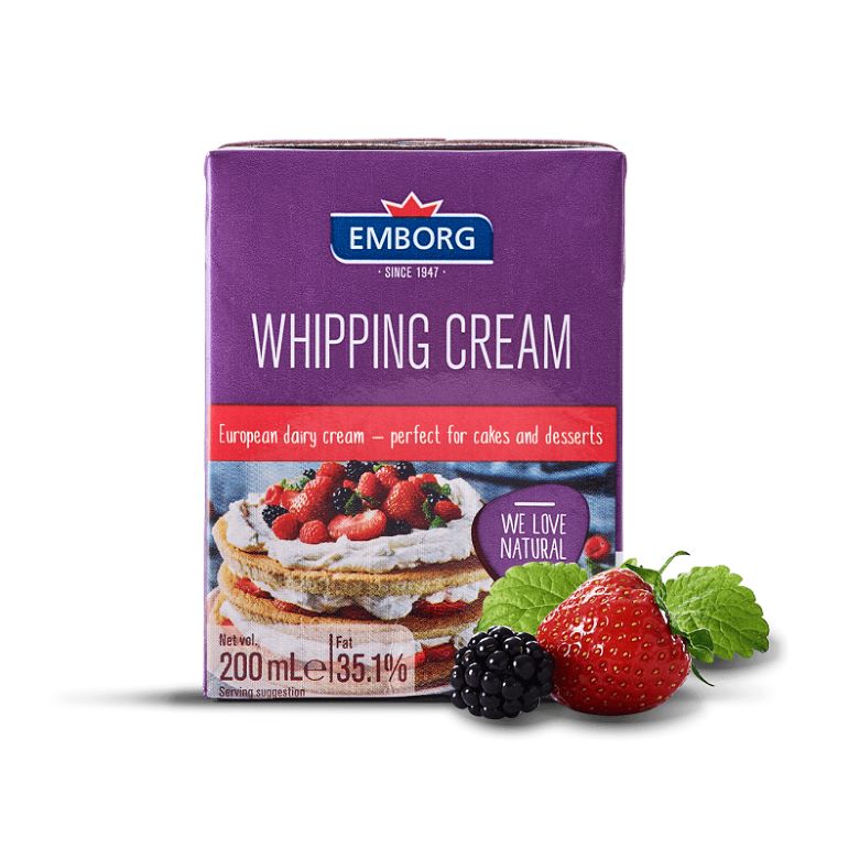 Whipping cream Emborg